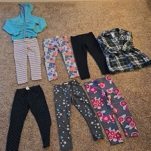 Girls Gymboree Legging Lot